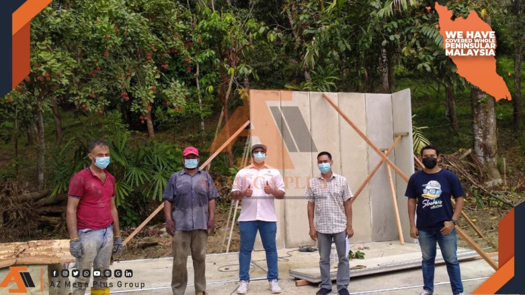 UPDATE PEMBINAAN RUMAH BANTUAN RAKYAT PPRT, PELAN by AZ MEGA PLUS GROUP