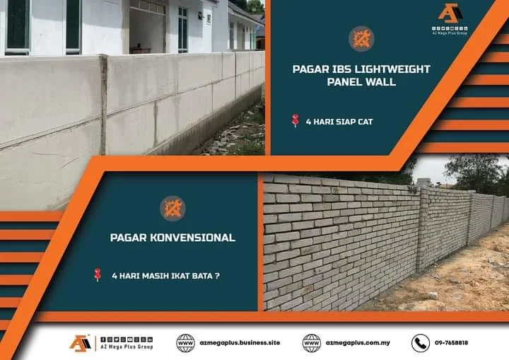 bina pagar IBS lebih murah dan cepat