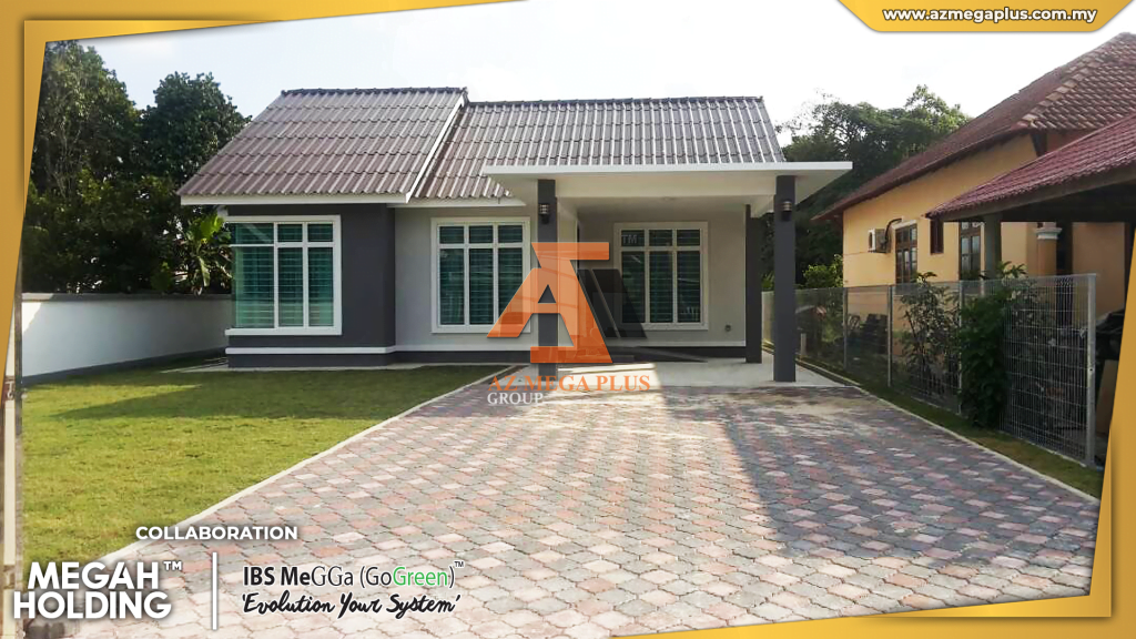 bina rumah ibs megga dalam 5 minggu