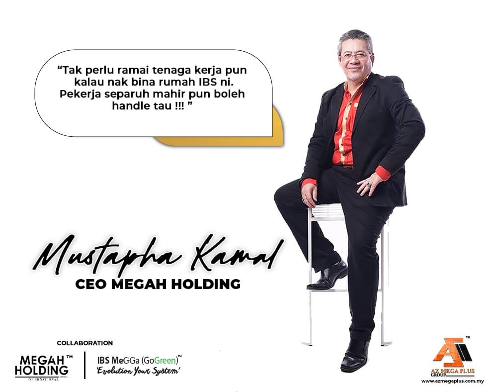 bina rumah dengan ibs megga panel wall rumah pasang siap