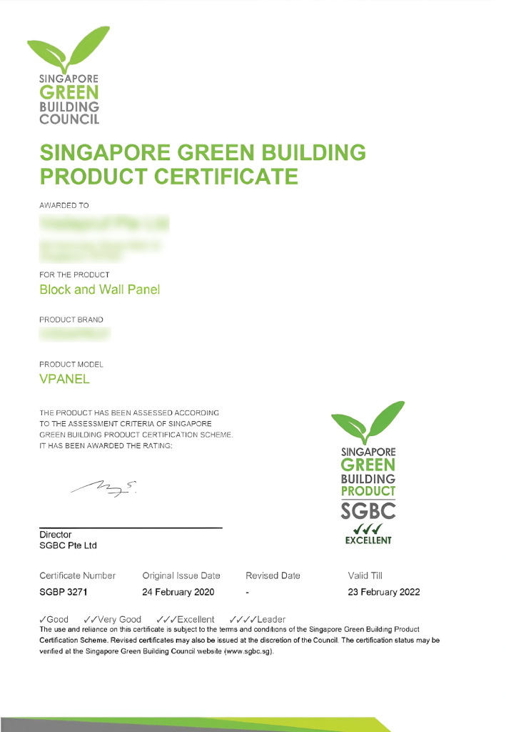 SIJIL HIJAU SINGAPORE FINAL